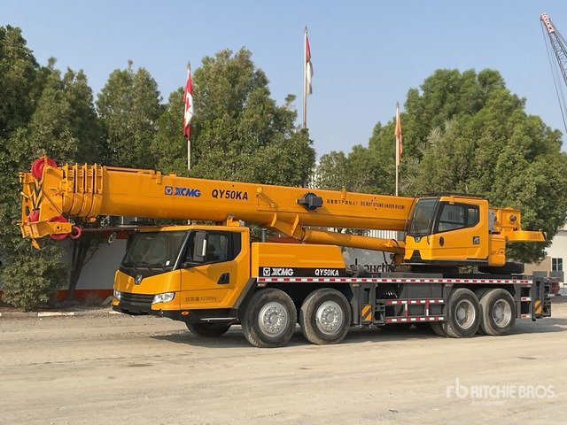2020 XCMG QY50KA 50 ton 8x4x4 Hydraulic Truck Crane - Mobile crane: picture 1 2020 XCMG QY50KA 50 ton 8x4x4 Hydraulic Truck Crane - Mobile crane: picture 1