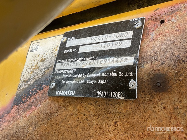 2022 Komatsu PC210-10M0 Tracked Excavator - Crawler excavator: picture 5 2022 Komatsu PC210-10M0 Tracked Excavator - Crawler excavator: picture 5