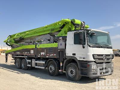 MERCEDES-BENZ ACTROS 4141 2018 Zoomlion 56X-6RZ 56 m on 8 ... - Concrete pump truck: picture 4 MERCEDES-BENZ ACTROS 4141 2018 Zoomlion 56X-6RZ 56 m on 8 ... - Concrete pump truck: picture 4