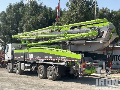 MERCEDES-BENZ ACTROS 4141E5 2019 Zoomlion 56X-6RZ 56 m on 8 ... - Concrete pump truck: picture 2 MERCEDES-BENZ ACTROS 4141E5 2019 Zoomlion 56X-6RZ 56 m on 8 ... - Concrete pump truck: picture 2