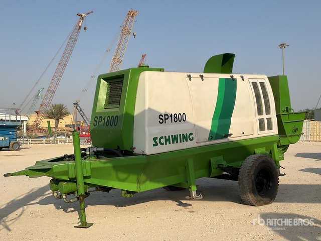 Schwing SP1800 - Stationary concrete pump: picture 2 Schwing SP1800 - Stationary concrete pump: picture 2