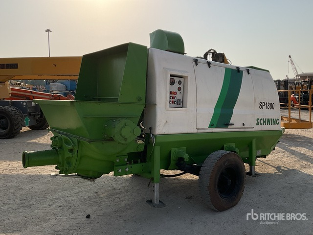 Schwing SP1800 - Stationary concrete pump: picture 3 Schwing SP1800 - Stationary concrete pump: picture 3