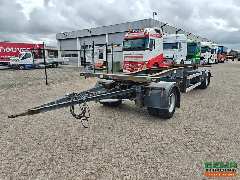 A.J.K. AEEL/10-20/19.5 2-Assen Gigant - Container Aanhanger - Schijfremmen - Luchtvering - Borgingssysteem - Container transporter/ Swap body trailer: picture 1 A.J.K. AEEL/10-20/19.5 2-Assen Gigant - Container Aanhanger - Schijfremmen - Luchtvering - Borgingssysteem - Container transporter/ Swap body trailer: picture 1