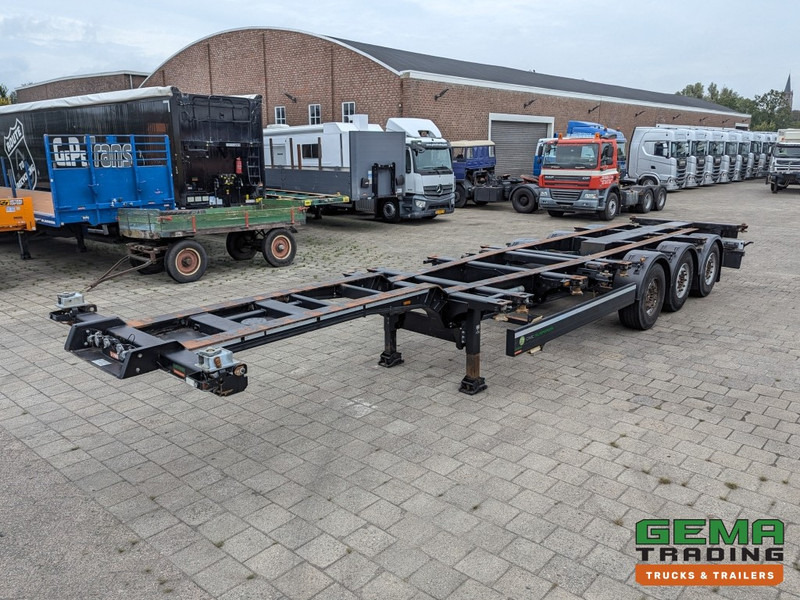 CIMC CIMC Silvergreen SC03 3-Assen SAF LiftAxle - DiscBrakes - 1x 20FT 2x 20FT 30FT 40FT - 5250KG (O1988) - Container transporter/ Swap body semi-trailer: picture 1 CIMC CIMC Silvergreen SC03 3-Assen SAF LiftAxle - DiscBrakes - 1x 20FT 2x 20FT 30FT 40FT - 5250KG (O1988) - Container transporter/ Swap body semi-trailer: picture 1