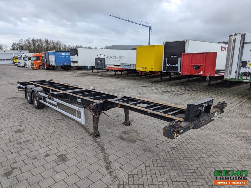 Floor FLCO 12-18 2-Assen BPW - Trommelremmen - 2x 20FT en 40FT Aansluiting - 4140KG - Container transporter/ Swap body semi-trailer: picture 4 Floor FLCO 12-18 2-Assen BPW - Trommelremmen - 2x 20FT en 40FT Aansluiting - 4140KG - Container transporter/ Swap body semi-trailer: picture 4