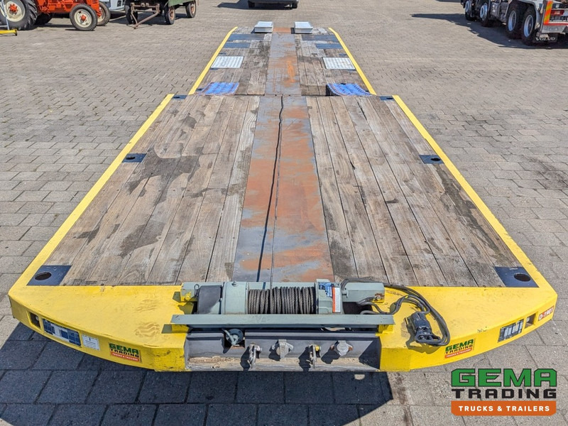 Low loader semi-trailer Jumbo T0120 DUE SemiDieplader - 2-Assen BPW  - Uitschuifbaar - Wielkuipen - Lier 2500KG - 80CM: picture 7
