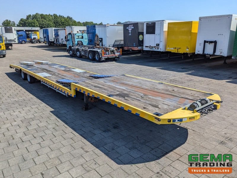 Low loader semi-trailer Jumbo T0120 DUE SemiDieplader - 2-Assen BPW  - Uitschuifbaar - Wielkuipen - Lier 2500KG - 80CM: picture 8