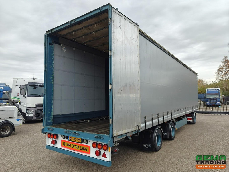 Pacton Trailers TBD.232 12.2m + DXX.110 Dolly (2022) - 2-Assen SAF 10T - Schuifzeilen - StuurAs (Tridec) - Doorlaad Systeem - LZV combi - Curtainsider semi-trailer: picture 2 Pacton Trailers TBD.232 12.2m + DXX.110 Dolly (2022) - 2-Assen SAF 10T - Schuifzeilen - StuurAs (Tridec) - Doorlaad Systeem - LZV combi - Curtainsider semi-trailer: picture 2