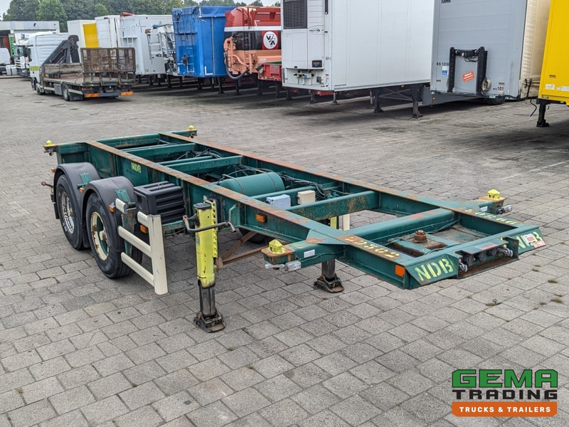 Renders ROC 12.18 20FT Drumbrakes - Steel Suspension - 3260KG - 20 Units in Stock (O1982) - Container transporter/ Swap body semi-trailer: picture 3 Renders ROC 12.18 20FT Drumbrakes - Steel Suspension - 3260KG - 20 Units in Stock (O1982) - Container transporter/ Swap body semi-trailer: picture 3