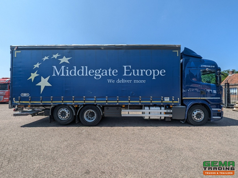 Curtainsider truck Scania G360 6x2/4 Streamline Euro6 - Retarder - Schuifzeilenbak 8.2M + Laadklep 1500kg - Smart Tacho V2: picture 11