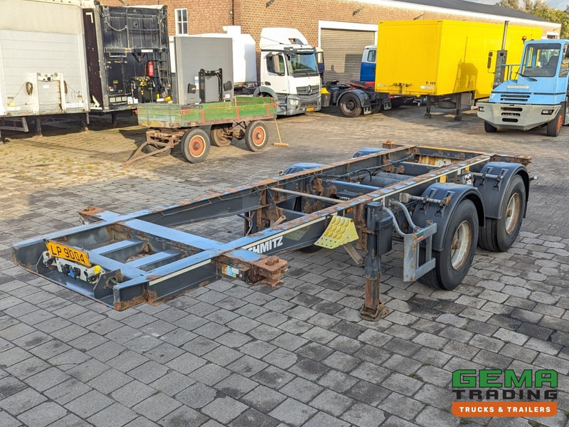 Schmitz Cargobull SCF 20 2-Assen BPW DrumBrakes - 20FT Connection - 2419KG (O2060) - Container transporter/ Swap body semi-trailer: picture 1 Schmitz Cargobull SCF 20 2-Assen BPW DrumBrakes - 20FT Connection - 2419KG (O2060) - Container transporter/ Swap body semi-trailer: picture 1