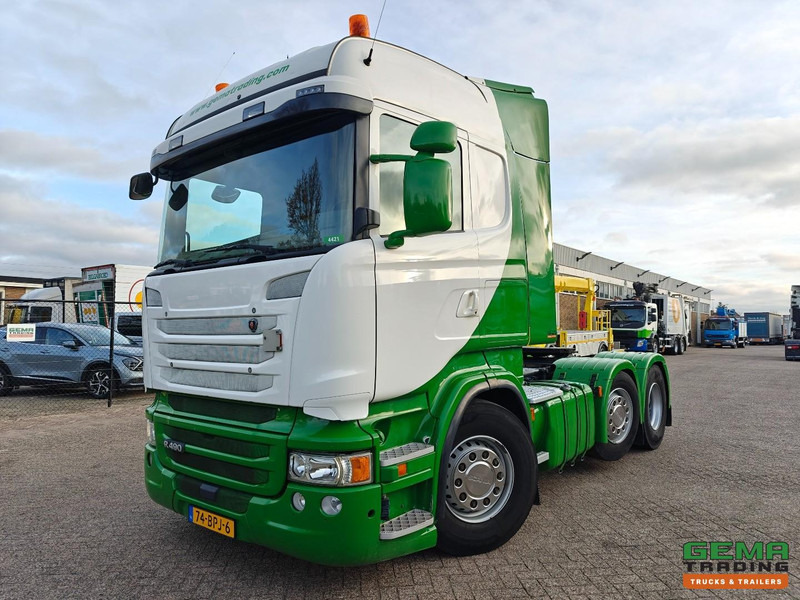 Scania R490 6x2/4 Highline Euro6A - Retarder - NaafReductie - Dubbele Tanks - StandAirco - SMARTTacho v2 - Tractor unit: picture 1 Scania R490 6x2/4 Highline Euro6A - Retarder - NaafReductie - Dubbele Tanks - StandAirco - SMARTTacho v2 - Tractor unit: picture 1