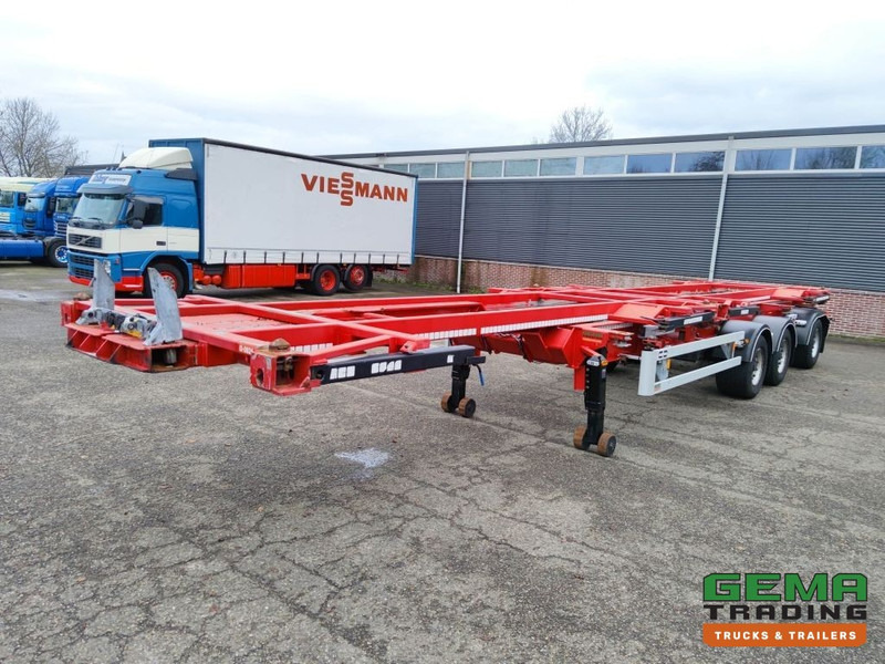 Van Hool A3C002 StuurasAs - 2x 20FT Frames - All Connections (O826) - Container transporter/ Swap body semi-trailer: picture 3 Van Hool A3C002 StuurasAs - 2x 20FT Frames - All Connections (O826) - Container transporter/ Swap body semi-trailer: picture 3