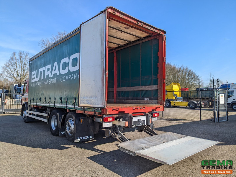 Curtainsider truck Volvo FE 280 6x2 Slaapcab Euro6 - BDF / SchuifzeilenBak 7.5M + Laadklep 1500KG - Rongpotten/Rongen: picture 8