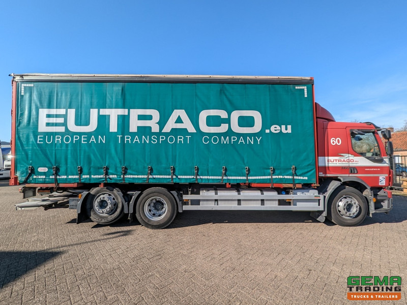 Curtainsider truck Volvo FE 280 6x2 Slaapcab Euro6 - BDF / SchuifzeilenBak 7.5M + Laadklep 1500KG - Rongpotten/Rongen: picture 16