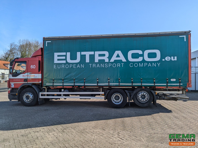 Curtainsider truck Volvo FE 280 6x2 Slaapcab Euro6 - BDF / SchuifzeilenBak 7.5M + Laadklep 1500KG - Rongpotten/Rongen: picture 17
