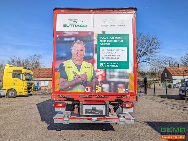 Curtainsider truck Volvo FE 280 6x2 Slaapcab Euro6 - BDF / SchuifzeilenBak 7.5M + Laadklep 1500KG - Rongpotten/Rongen: picture 10