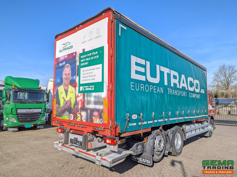 Curtainsider truck Volvo FE 280 6x2 Slaapcab Euro6 - BDF / SchuifzeilenBak 7.5M + Laadklep 1500KG - Rongpotten/Rongen: picture 7