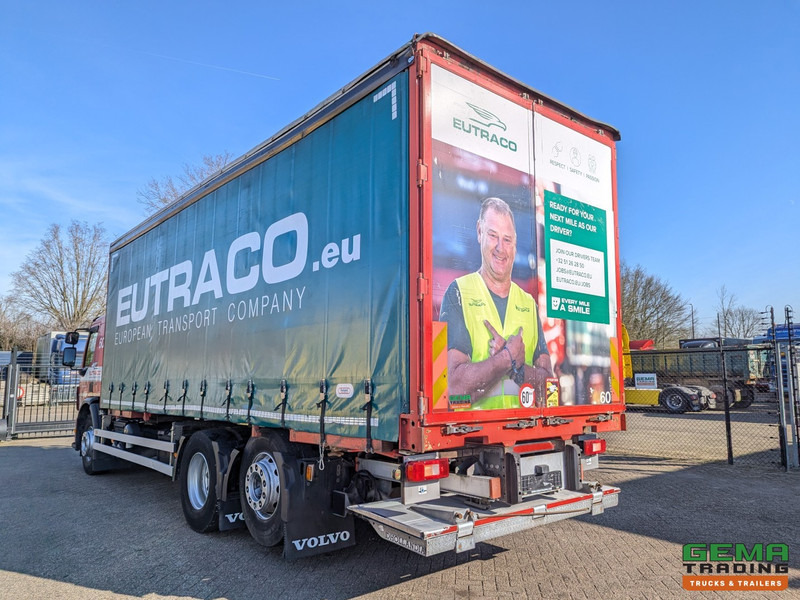 Curtainsider truck Volvo FE 280 6x2 Slaapcab Euro6 - BDF / SchuifzeilenBak 7.5M + Laadklep 1500KG - Rongpotten/Rongen: picture 5