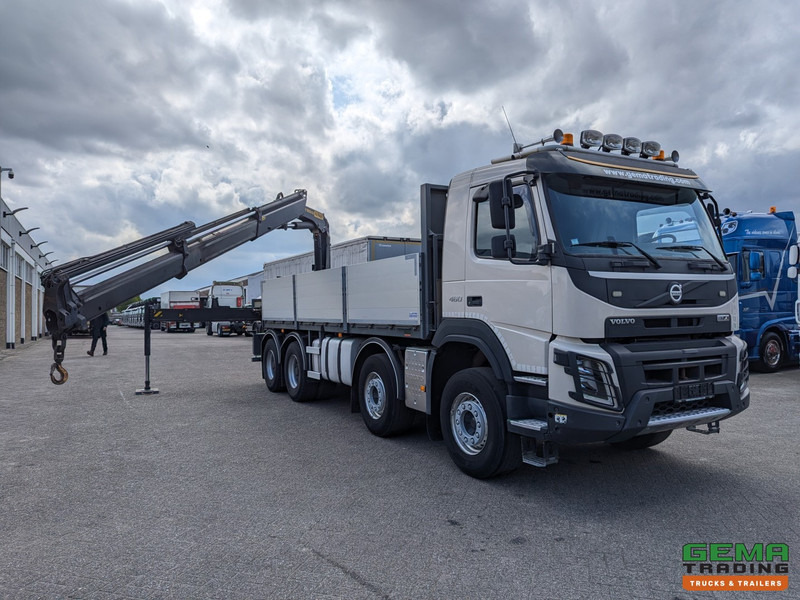 Volvo FMX 460 8x4/4 Dagcab Euro5 - Open Laadbak 6m + Palfinger PK18001-EH 4xHydraulisch RadioGrafisch - Dropside/ Flatbed truck, Crane truck: picture 2 Volvo FMX 460 8x4/4 Dagcab Euro5 - Open Laadbak 6m + Palfinger PK18001-EH 4xHydraulisch RadioGrafisch - Dropside/ Flatbed truck, Crane truck: picture 2