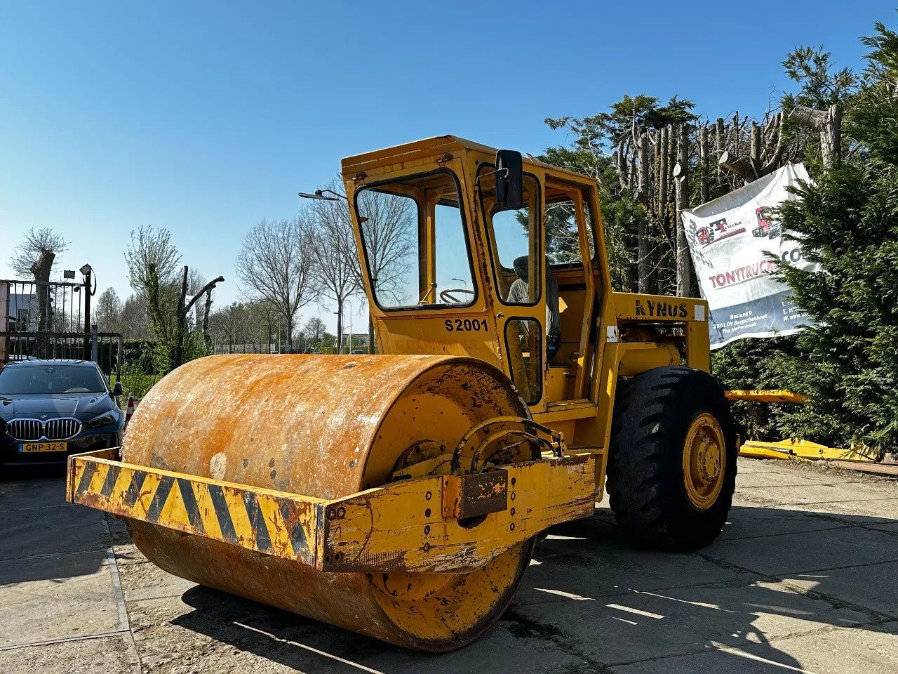 BOMAG Koehring BW 212 Wals with vibration 12T - Compactor: picture 2 BOMAG Koehring BW 212 Wals with vibration 12T - Compactor: picture 2