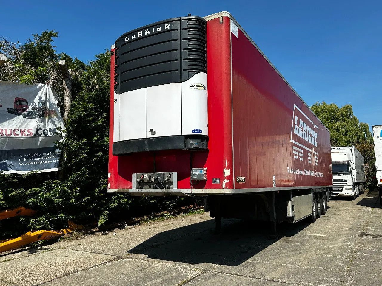 Chereau Frigo Carier Maxima 1300 3 axle 7CM Side H2.70 - Refrigerator semi-trailer: picture 1 Chereau Frigo Carier Maxima 1300 3 axle 7CM Side H2.70 - Refrigerator semi-trailer: picture 1