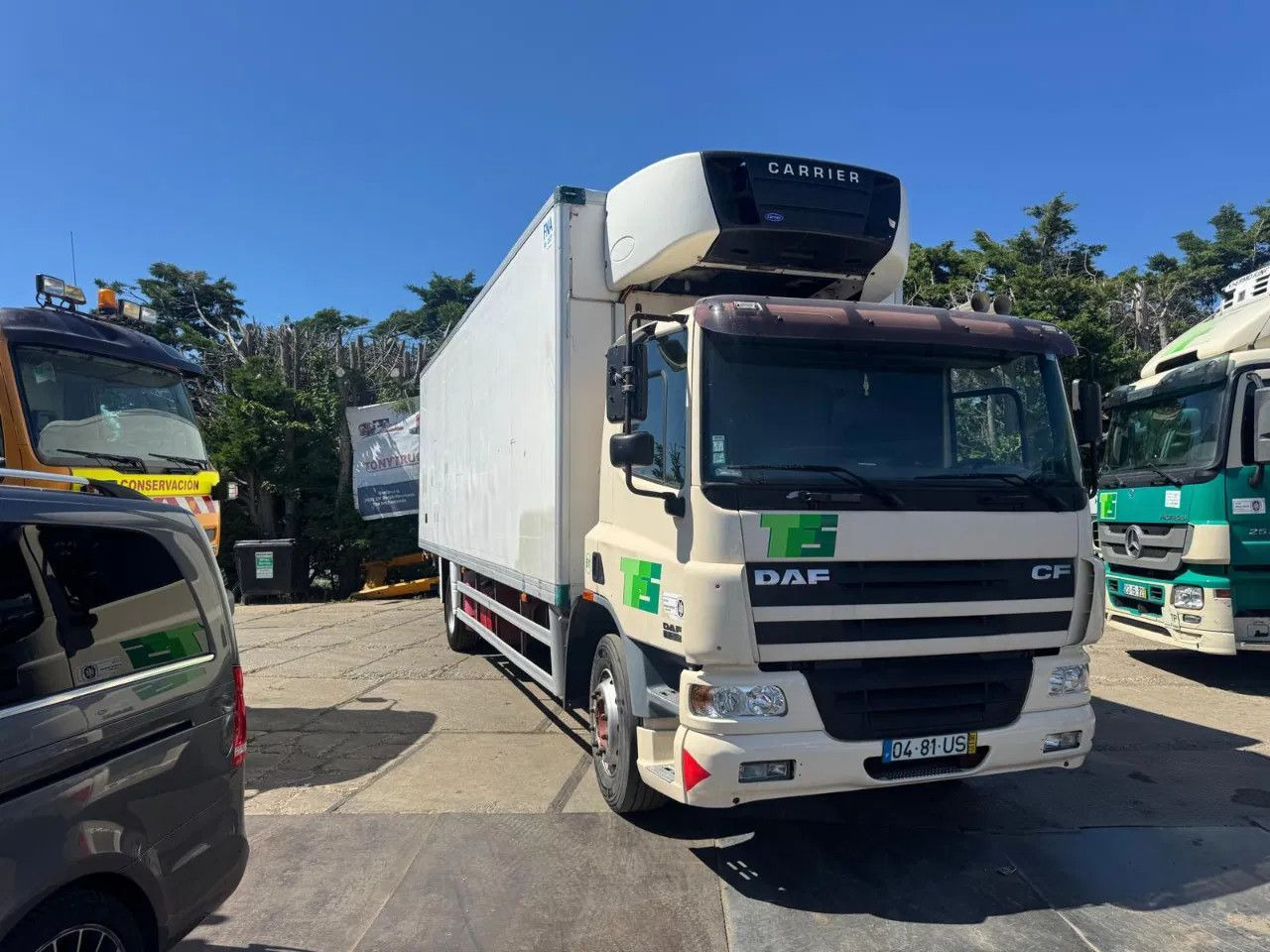 DAF CF 75.310 4X2 Frigo Carier Spring/Air ZF Manual - Refrigerator truck: picture 1 DAF CF 75.310 4X2 Frigo Carier Spring/Air ZF Manual - Refrigerator truck: picture 1