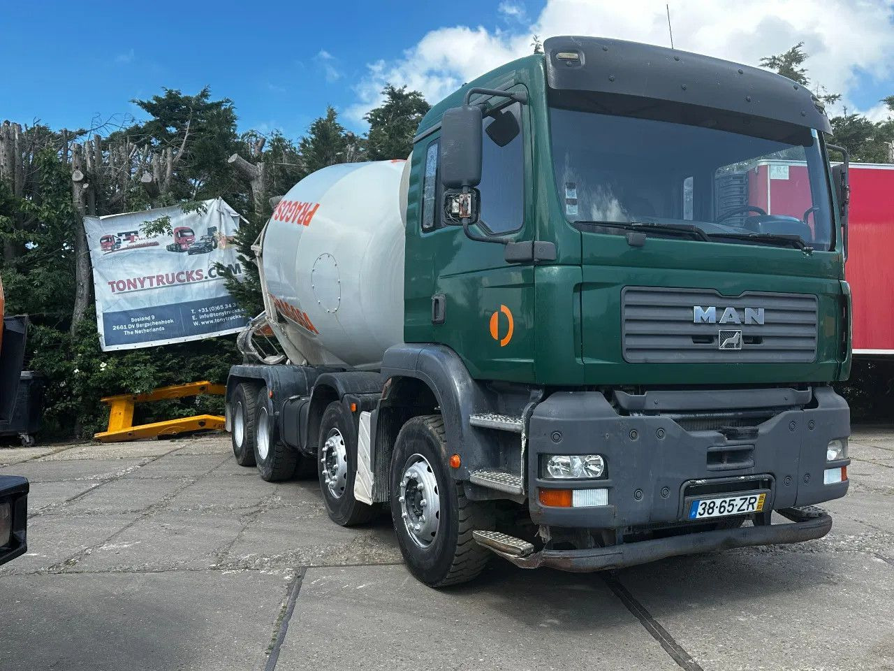 MAN TGA 35.360 8X4 CIFA Beton Mixer Spring/Spring ZF - Concrete mixer truck: picture 1 MAN TGA 35.360 8X4 CIFA Beton Mixer Spring/Spring ZF - Concrete mixer truck: picture 1