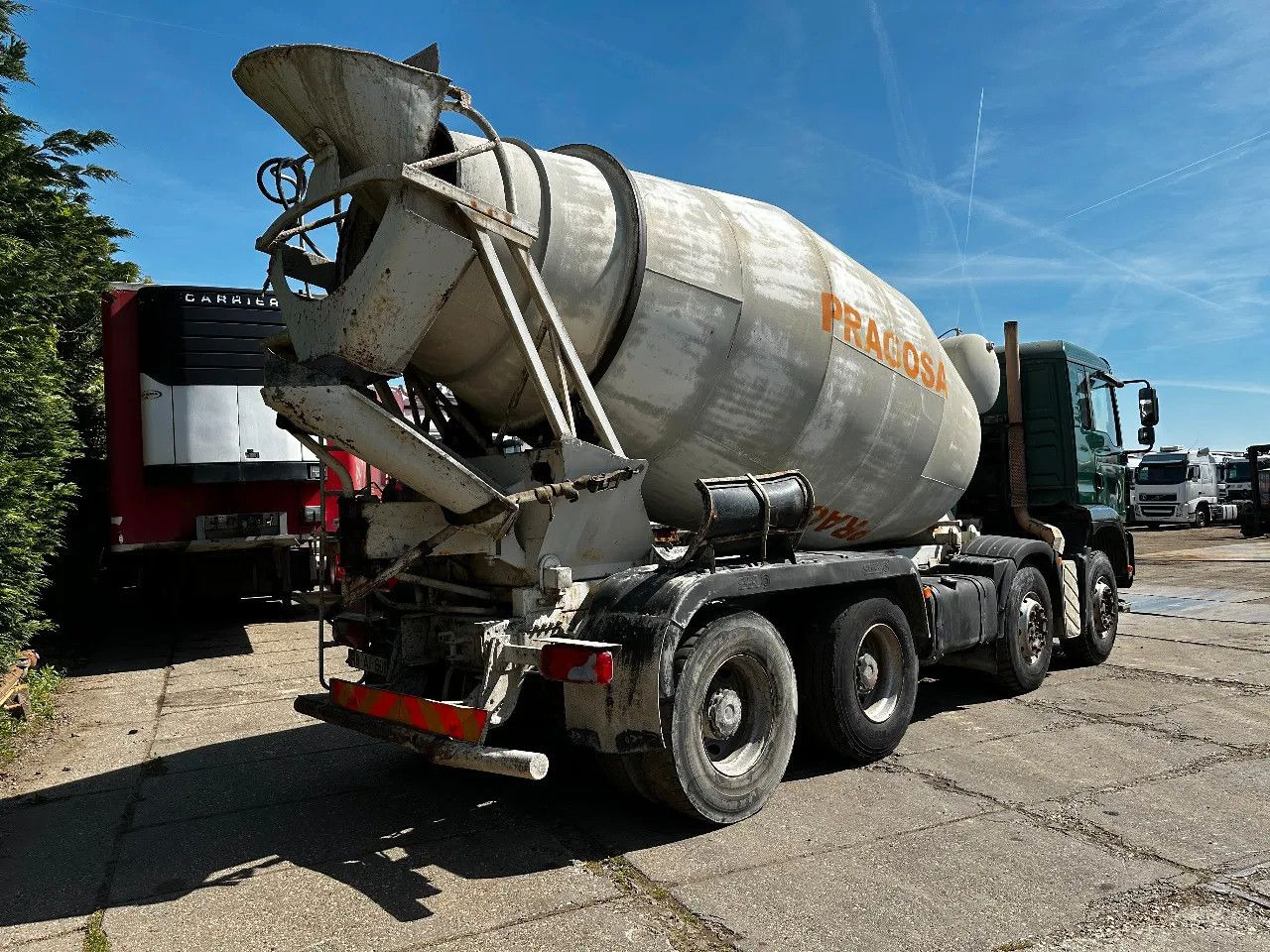 MAN TGA 35.360 8X4 CIFA Mixer Spring/Spring ZF Manua - Concrete mixer truck: picture 4 MAN TGA 35.360 8X4 CIFA Mixer Spring/Spring ZF Manua - Concrete mixer truck: picture 4