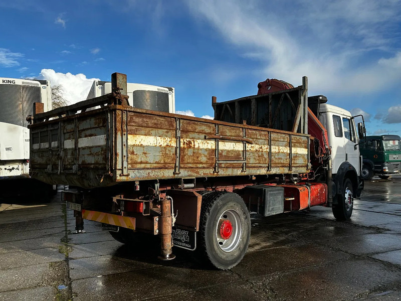 Mercedes-Benz SK 1935 V8 4X2 Tipper Spring/Spring AMCO V825 9T Crane - Tipper, Crane truck: picture 4 Mercedes-Benz SK 1935 V8 4X2 Tipper Spring/Spring AMCO V825 9T Crane - Tipper, Crane truck: picture 4