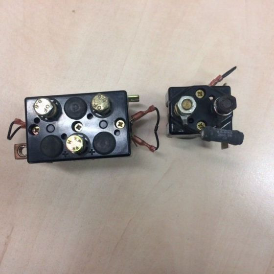 2X Contactors for Scrubber vacuum cleaner Nilfisk BR 850 - Electrical system for Scrubber dryer: picture 5 2X Contactors for Scrubber vacuum cleaner Nilfisk BR 850 - Electrical system for Scrubber dryer: picture 5