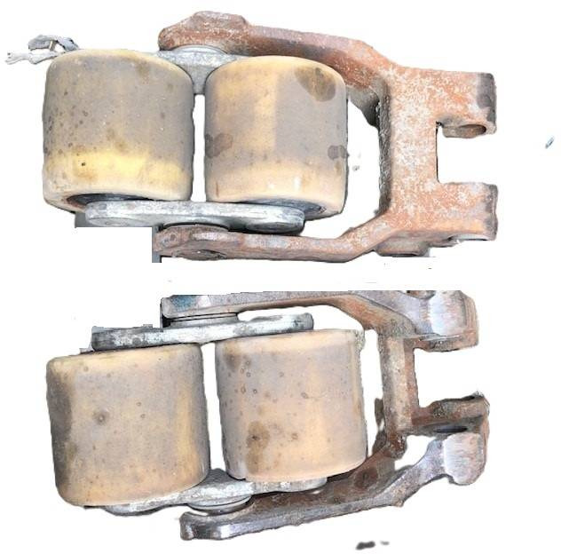 2X Load wheel for TOYOTA / BT - Steering for Material handling equipment: picture 1 2X Load wheel for TOYOTA / BT - Steering for Material handling equipment: picture 1