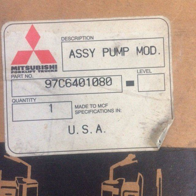 Assy. Pump, Module,72/80V for Mitsubishi - Electrical system for Material handling equipment: picture 4 Assy. Pump, Module,72/80V for Mitsubishi - Electrical system for Material handling equipment: picture 4