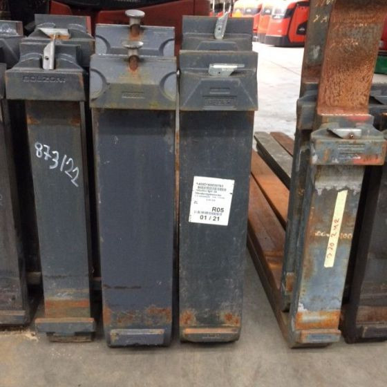 Forks 140x50x1600, FEM3A - Forks for Material handling equipment: picture 2 Forks 140x50x1600, FEM3A - Forks for Material handling equipment: picture 2