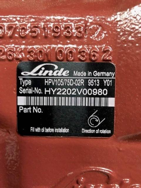 Hydraulic pump HPV105/75D-02R 9513 - Transmission for Material handling equipment: picture 4 Hydraulic pump HPV105/75D-02R 9513 - Transmission for Material handling equipment: picture 4