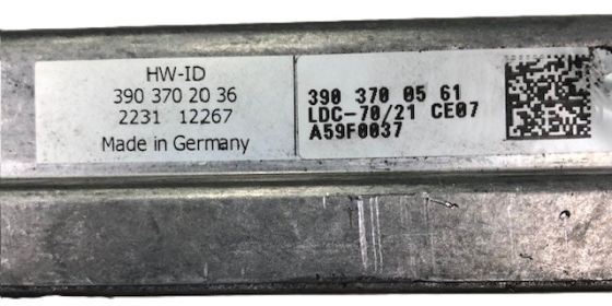 LDC-70/21 CE07 Controller for Linde - ECU for Material handling equipment: picture 1 LDC-70/21 CE07 Controller for Linde - ECU for Material handling equipment: picture 1