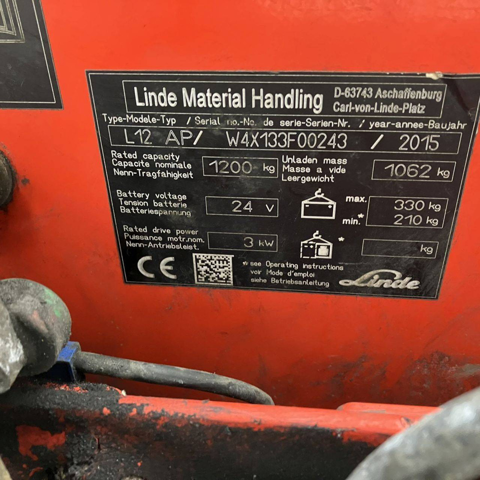 Linde L12AP (133) on lease Linde L12AP (133): picture 13 Linde L12AP (133) on lease Linde L12AP (133): picture 13