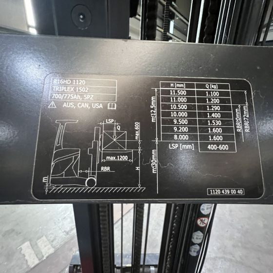 Linde R16 (1120) - Reach truck: picture 2 Linde R16 (1120) - Reach truck: picture 2