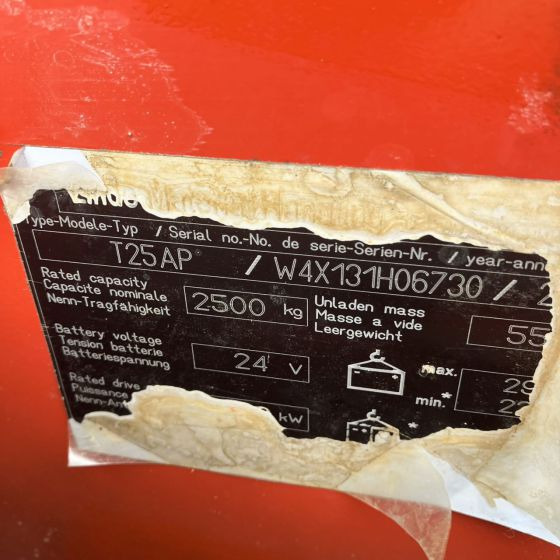 Linde T25AP (131) - Pallet truck: picture 5 Linde T25AP (131) - Pallet truck: picture 5