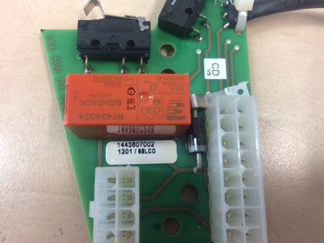 Printed Circuit board for Linde T20s, Series 144 - Electrical system for Material handling equipment: picture 2 Printed Circuit board for Linde T20s, Series 144 - Electrical system for Material handling equipment: picture 2