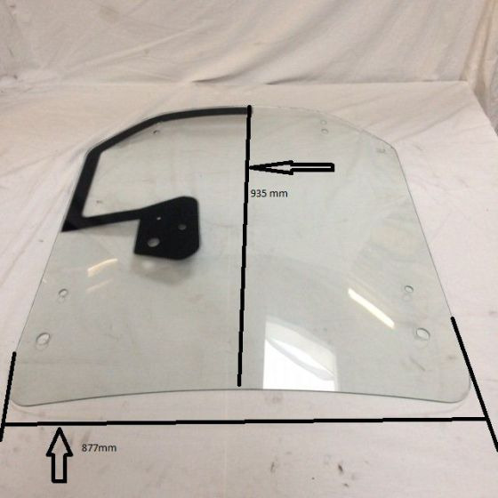 Rear window for Linde E20-35 Series 387 - Window and parts for Material handling equipment: picture 2 Rear window for Linde E20-35 Series 387 - Window and parts for Material handling equipment: picture 2