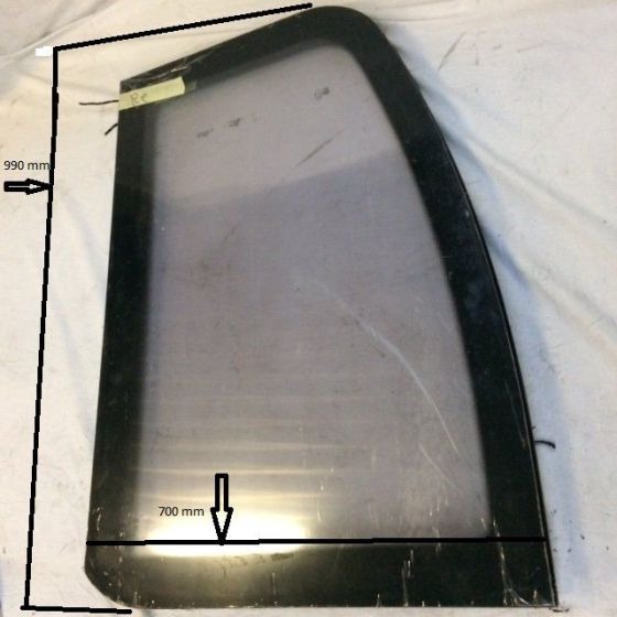 Side window for Linde - Window and parts for Material handling equipment: picture 1 Side window for Linde - Window and parts for Material handling equipment: picture 1
