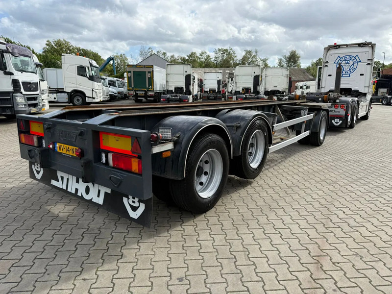 Burg 3AS Containeraanhangwagen, €3900, APK tot 28-01-2026 - Container transporter/ Swap body trailer: picture 2 Burg 3AS Containeraanhangwagen, €3900, APK tot 28-01-2026 - Container transporter/ Swap body trailer: picture 2