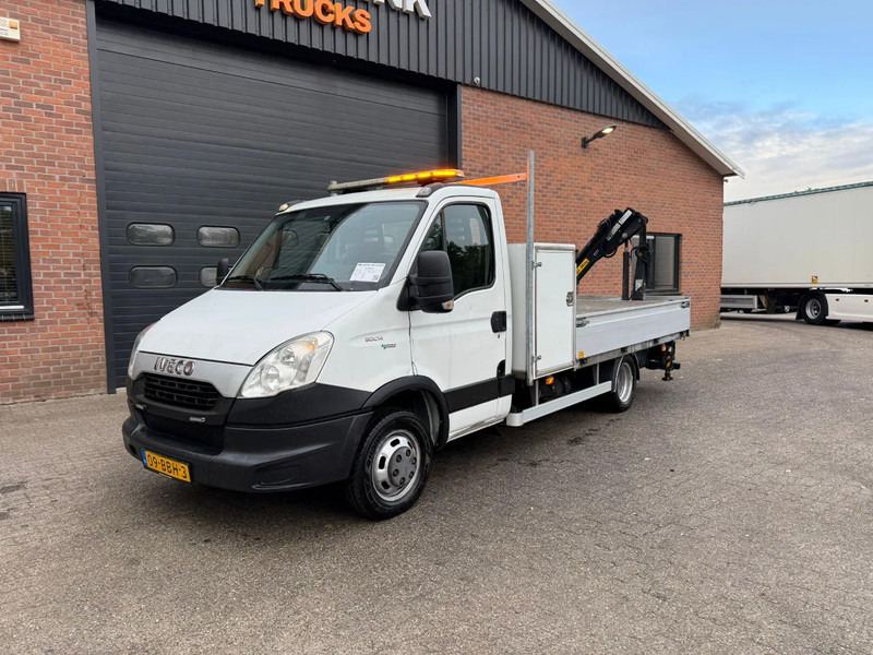 Iveco 50c14 Erdgas/CNG Hiab kran/crane Pritsche - Flatbed van: picture 1 Iveco 50c14 Erdgas/CNG Hiab kran/crane Pritsche - Flatbed van: picture 1