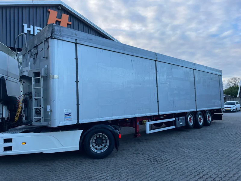 Walking floor semi-trailer Knapen Trailers K100 92m3 Cargo Floor Liftachse Alcoa: picture 1