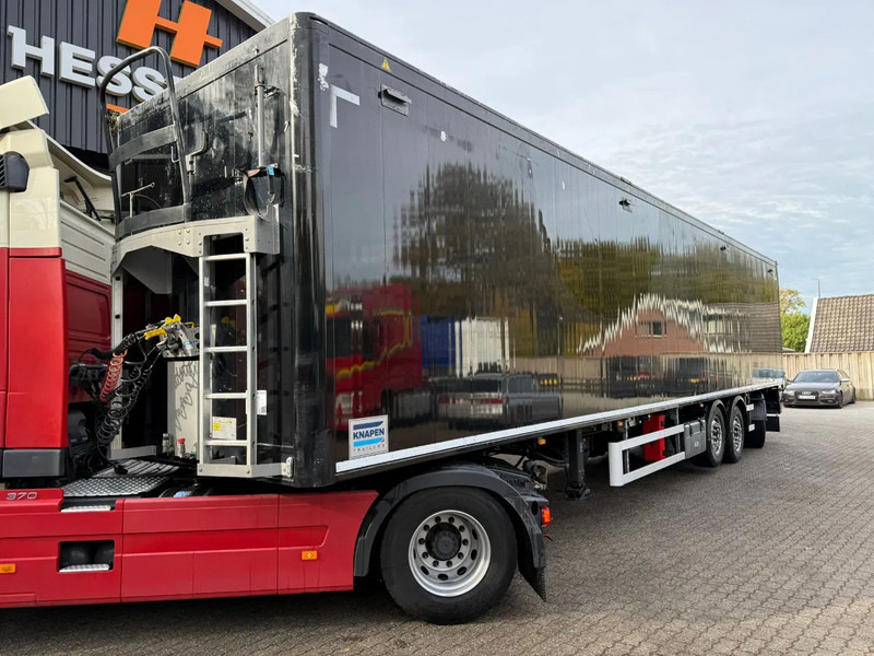 Knapen Trailers K200 85m3 Stuuras/Lenkachse Cargo Floor 10MM Alcoa Liftas - Walking floor semi-trailer: picture 1 Knapen Trailers K200 85m3 Stuuras/Lenkachse Cargo Floor 10MM Alcoa Liftas - Walking floor semi-trailer: picture 1