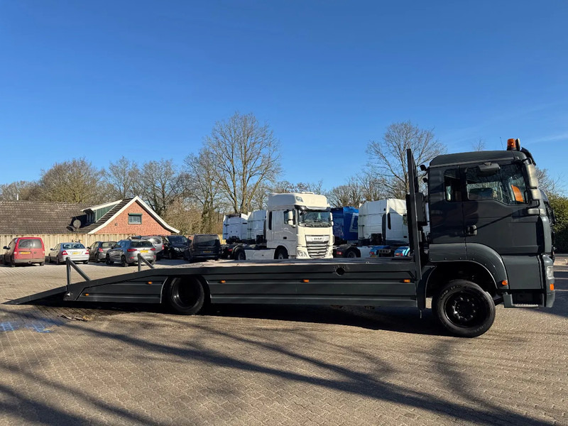 MAN TGA 18.350 830CM Oprijwagen Machinery transporter Hydraulische klep, nieuwe APK 3-6-2026 - Autotransporter truck: picture 2 MAN TGA 18.350 830CM Oprijwagen Machinery transporter Hydraulische klep, nieuwe APK 3-6-2026 - Autotransporter truck: picture 2