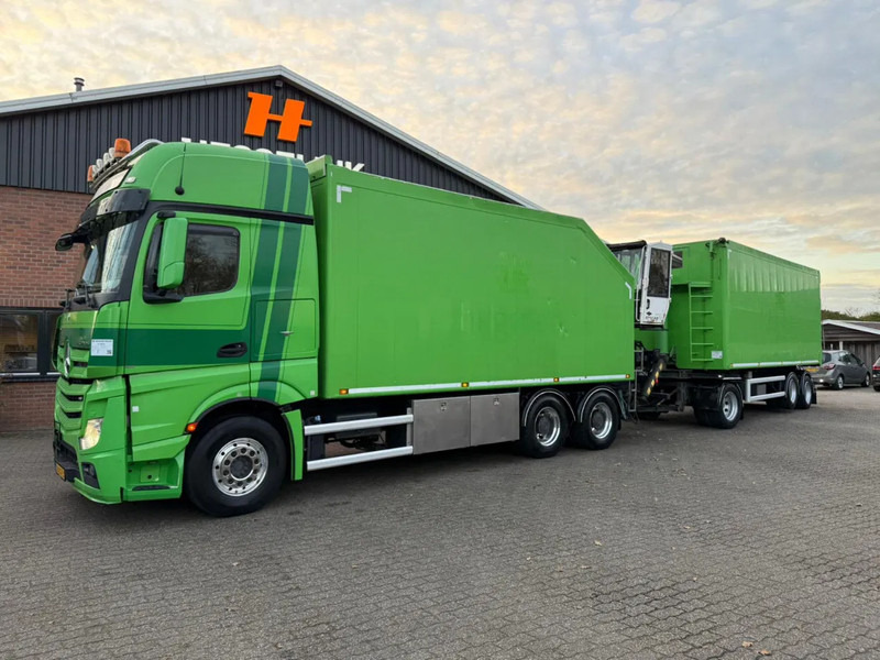 Mercedes-Benz Actros 2948 6X4 Knijpercombinatie Palfinger Epsilon - Dropside/ Flatbed truck, Crane truck: picture 2 Mercedes-Benz Actros 2948 6X4 Knijpercombinatie Palfinger Epsilon - Dropside/ Flatbed truck, Crane truck: picture 2