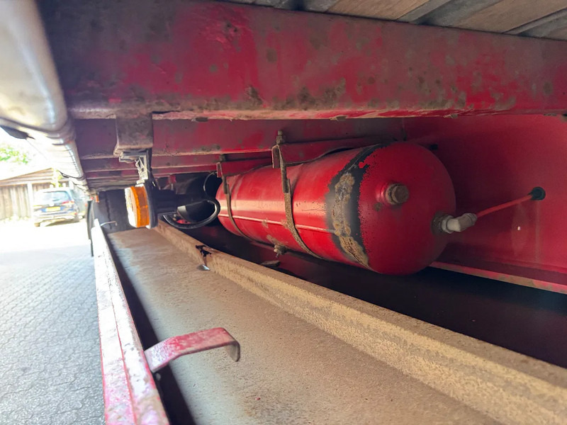 Curtainsider semi-trailer Pacton 3AS Schuifzeilen Stuuras Kooiaap aansluiting hardh.vloer: picture 8