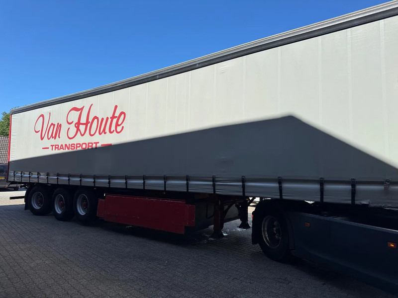 Curtainsider semi-trailer Pacton 3AS Schuifzeilen Stuuras Kooiaap aansluiting hardh.vloer: picture 7